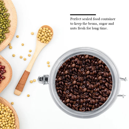 Stainless Steel Coffee Container Vacuum Sealed Storage Jar for Sugar Tea Bean Coffee Container Stainless Steel Coffee Container