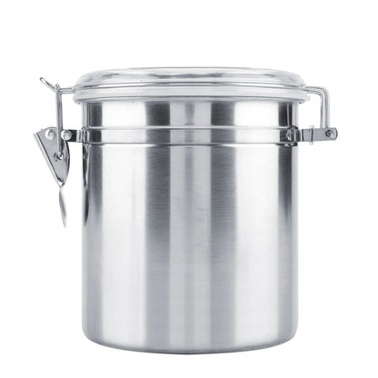 Stainless Steel Coffee Container Vacuum Sealed Storage Jar for Sugar Tea Bean Coffee Container Stainless Steel Coffee Container
